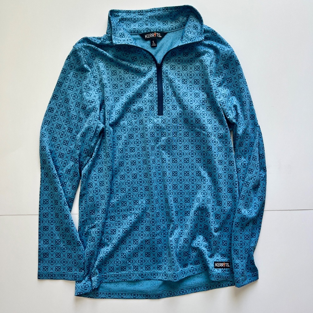 Kerrits Kids Summer Ride Ice Fil Long Sleeve Equestrian Shirt